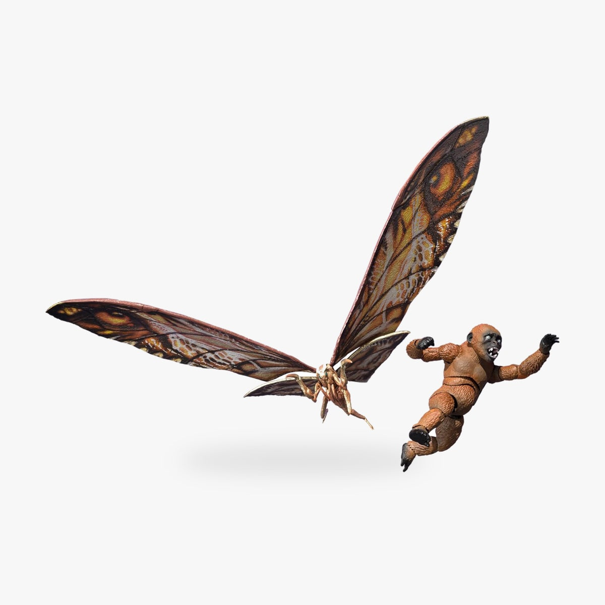 S.H.MonsterArts Godzilla x Kong The New Empire Suko & Mothra Figure