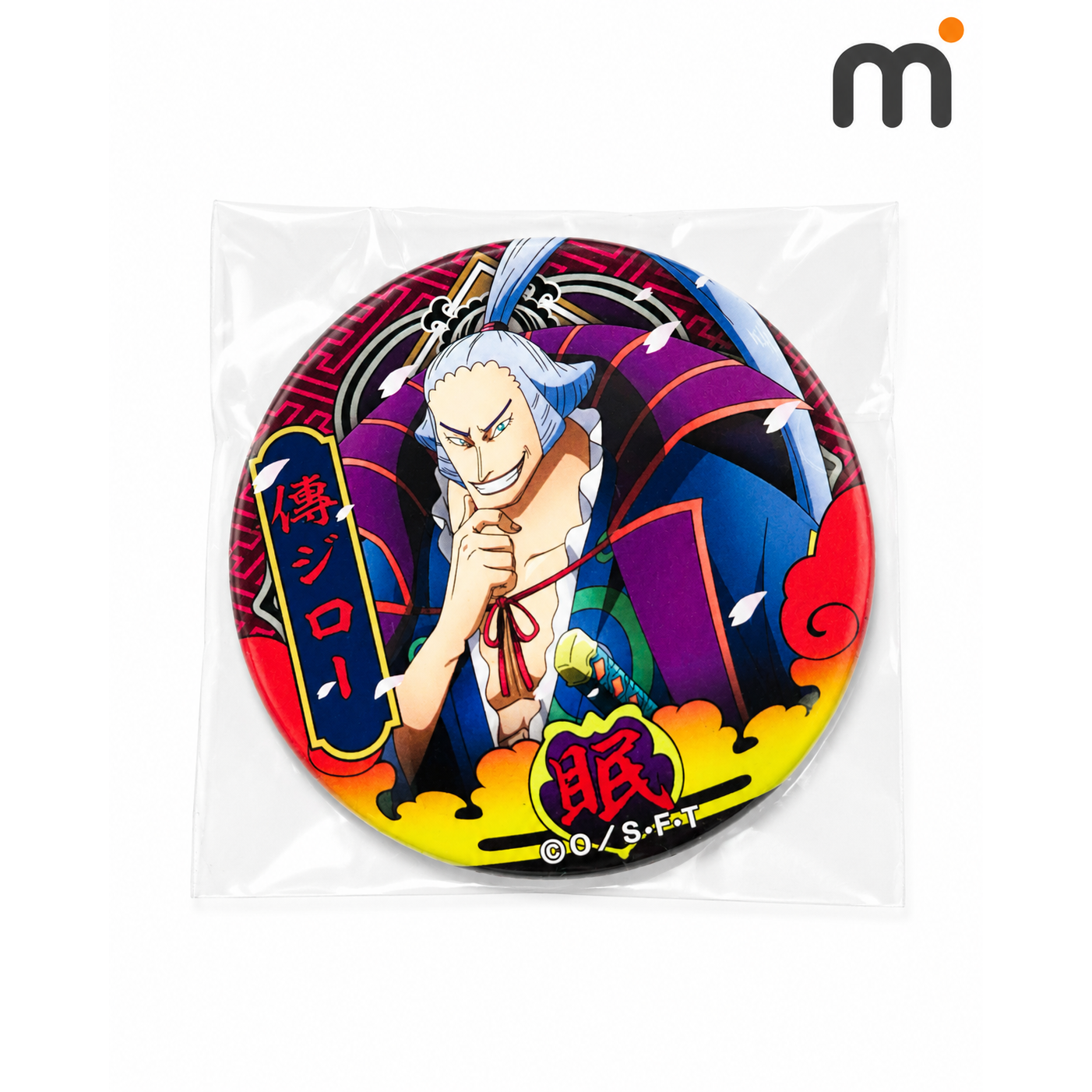 ONE PIECE Denjiro Wano Country Can Badge