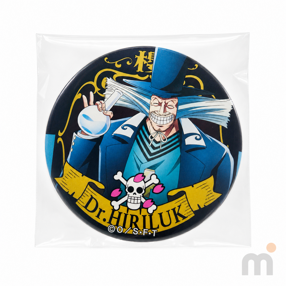 ONE PIECE Dr. Hiriluk Character Can Badge