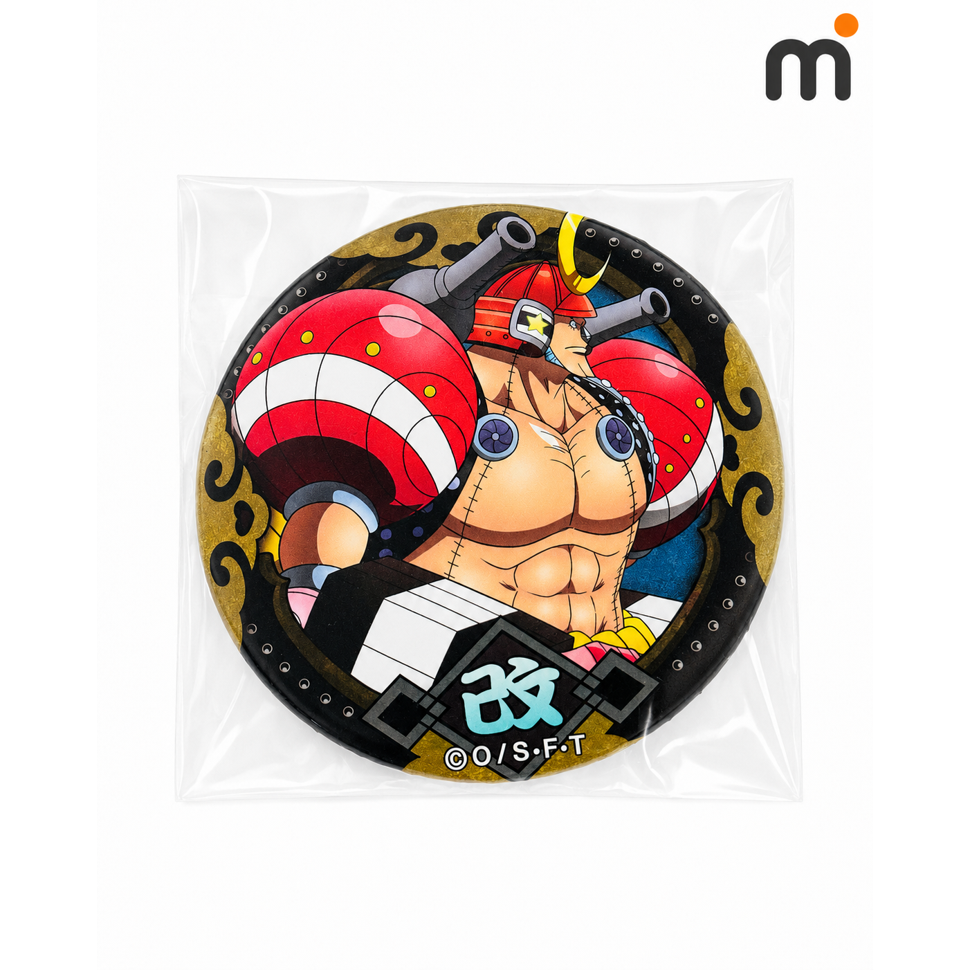 ONE PIECE Franky Wano Country Can Badge