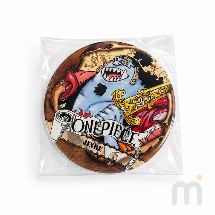 ONE PIECE Jinbe Pirate Design Can Badge