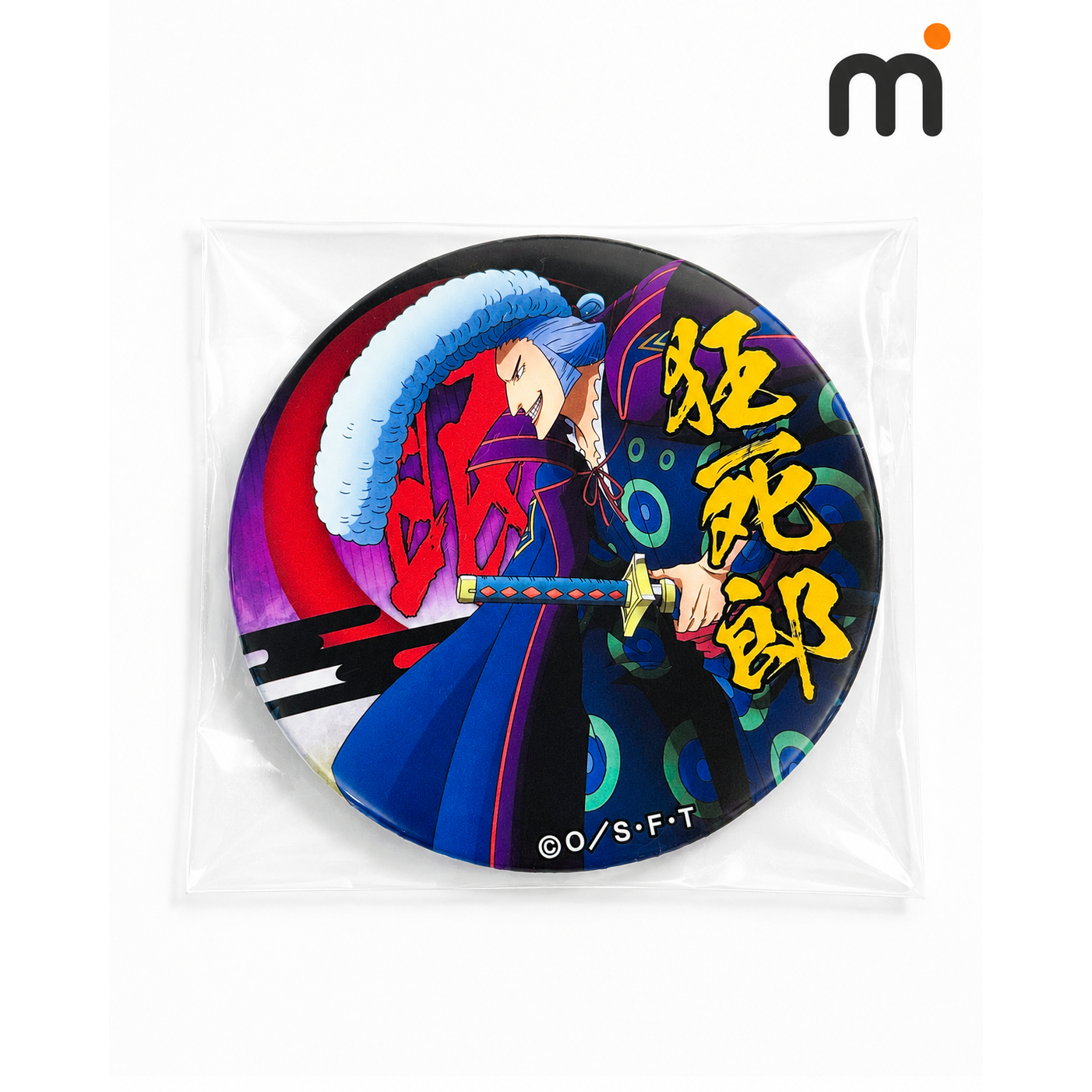 ONE PIECE Kyoshiro Denjiro Wano Country Can Badge