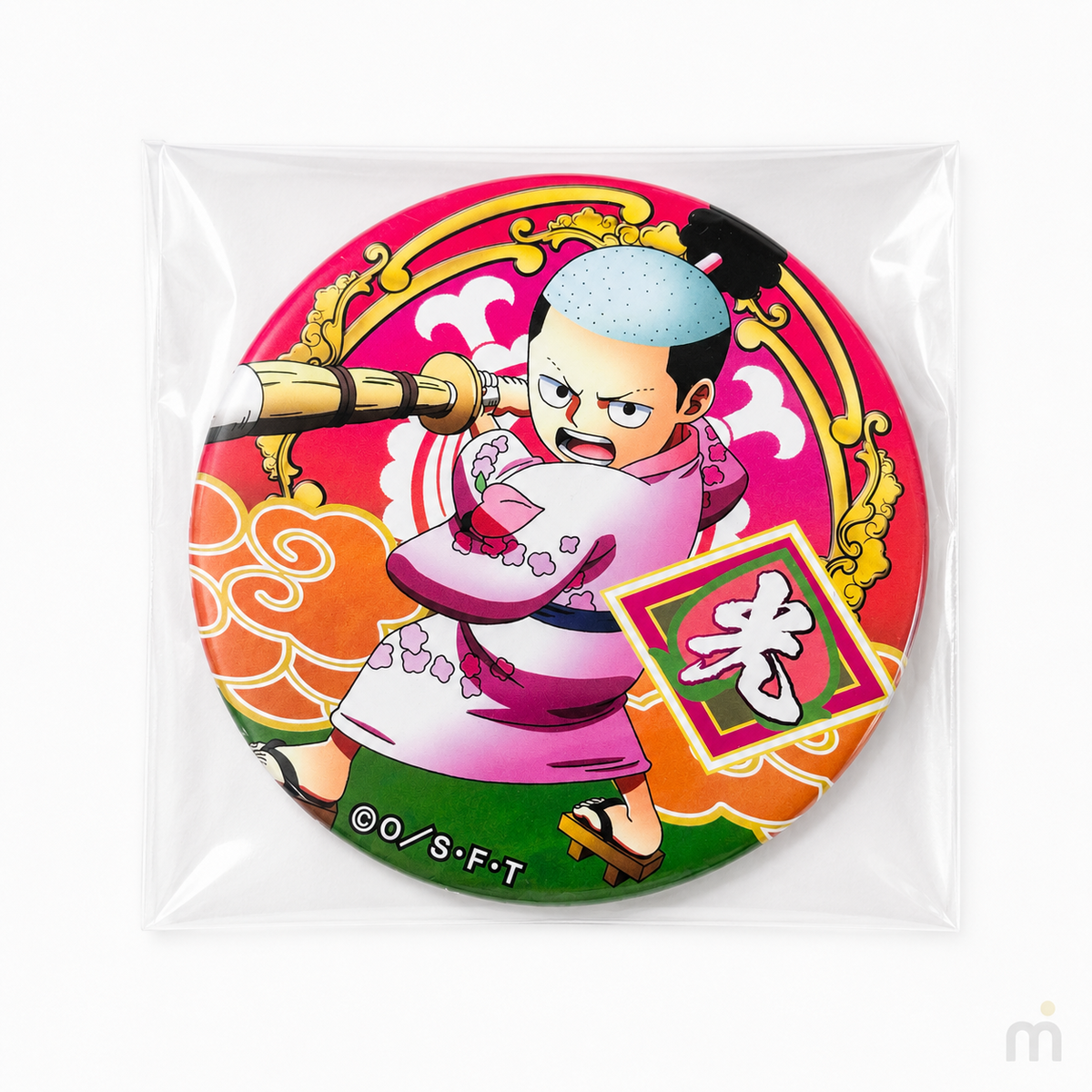 ワンピース お玉 ワノ国 着物缶バッジ