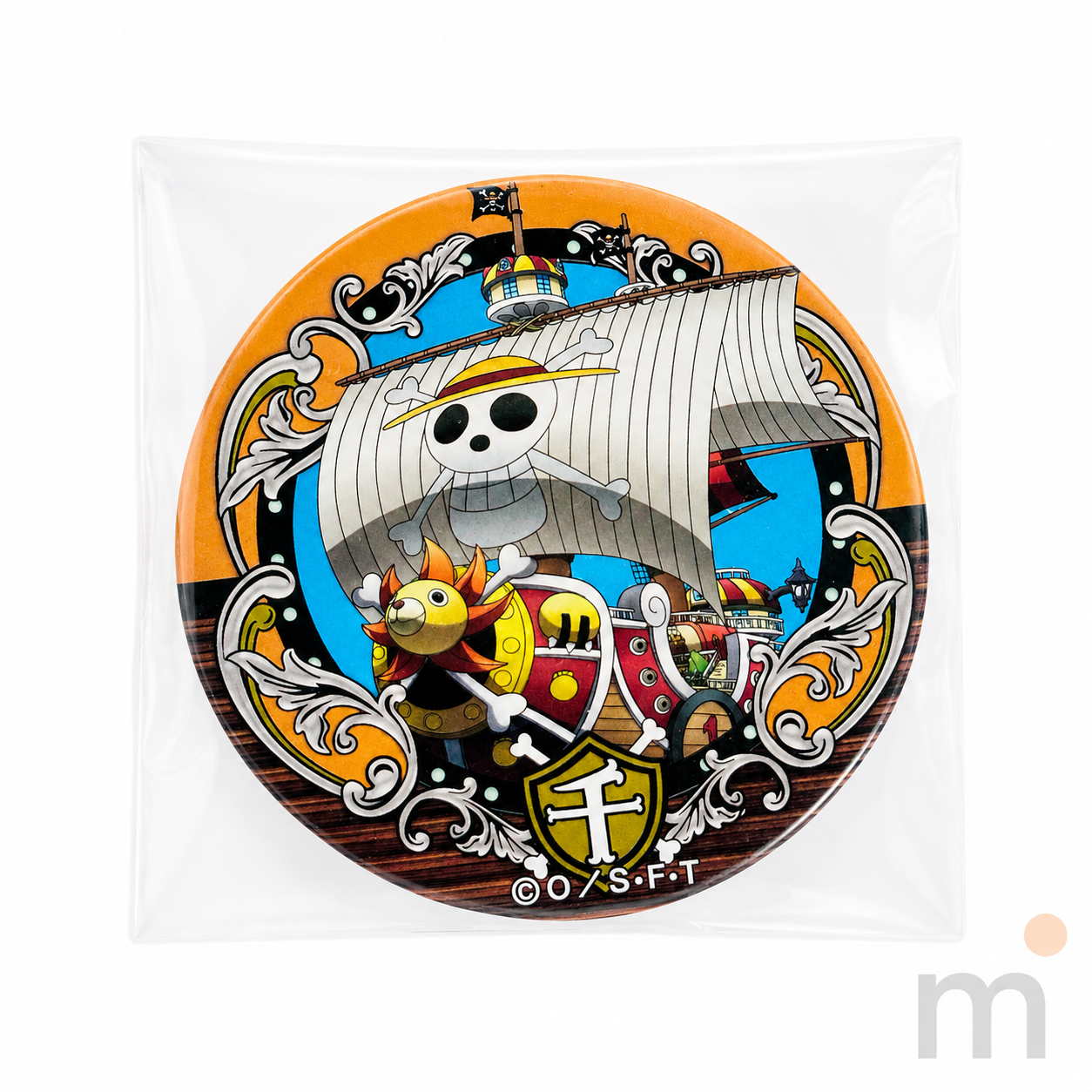 ONE PIECE Thousand Sunny Ship Design Can Badge
