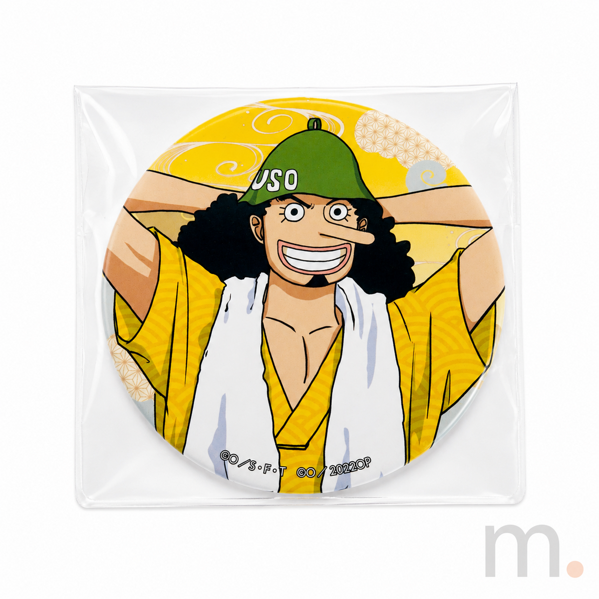 ONE PIECE Usopp Wano Style Can Badge