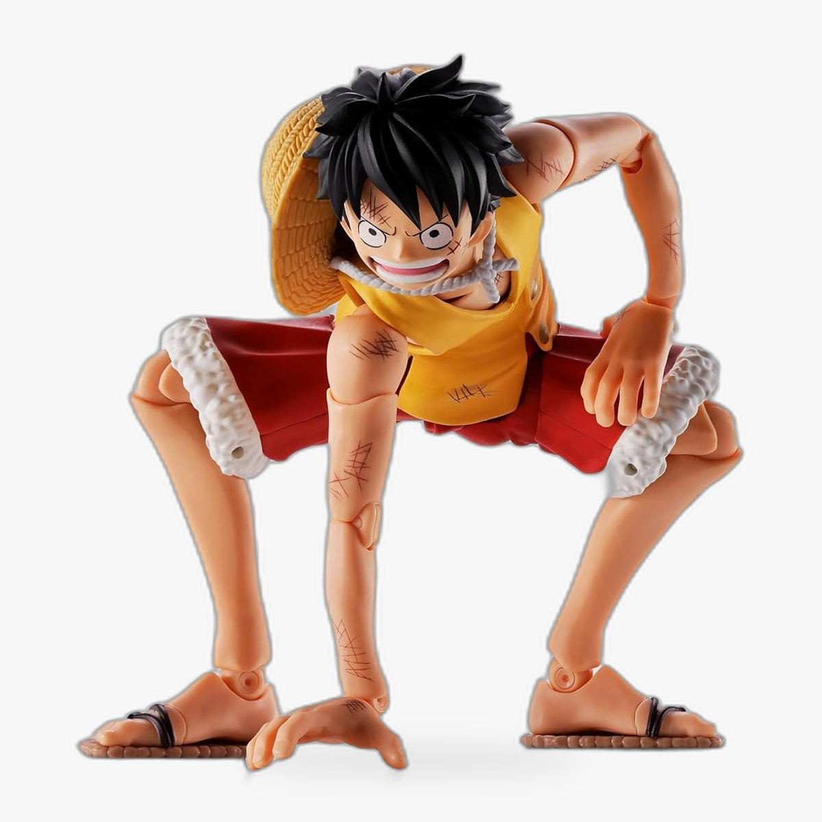 S.H.Figuarts One Piece Monkey D. Luffy Marineford Summit War Figure