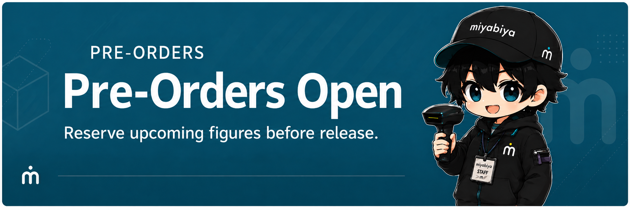 Pre-orders open. Reserve upcoming figures before release.