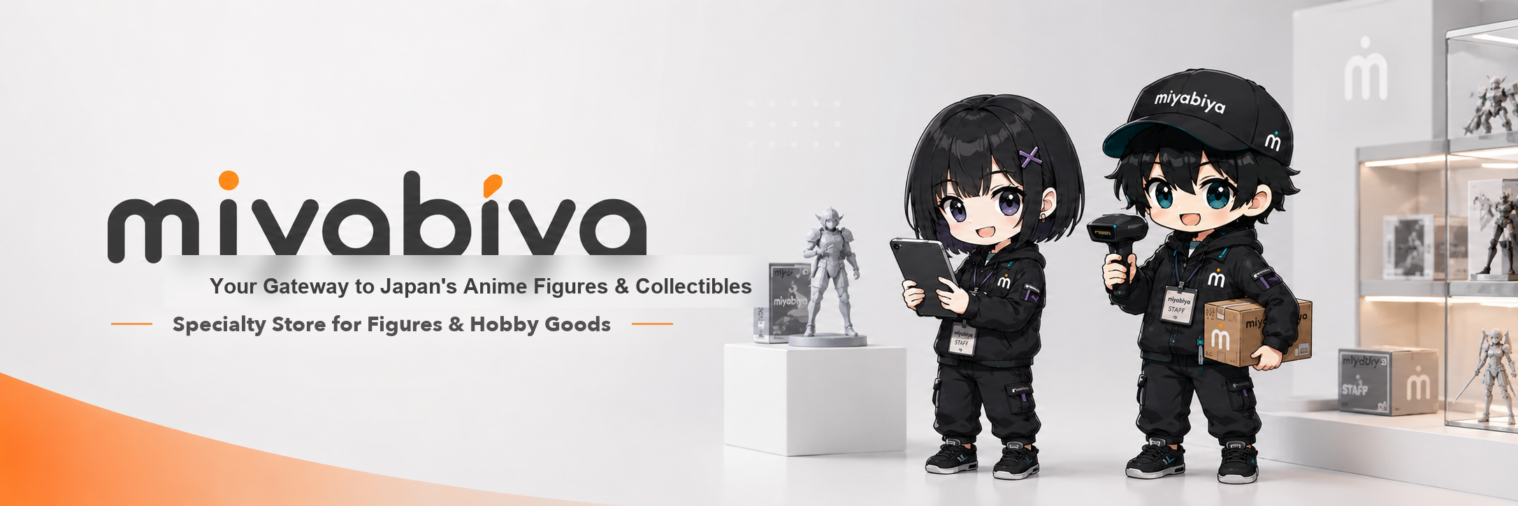MIYABIYA. Your Gateway to Japan's Anime Figures and Collectibles mobile banner