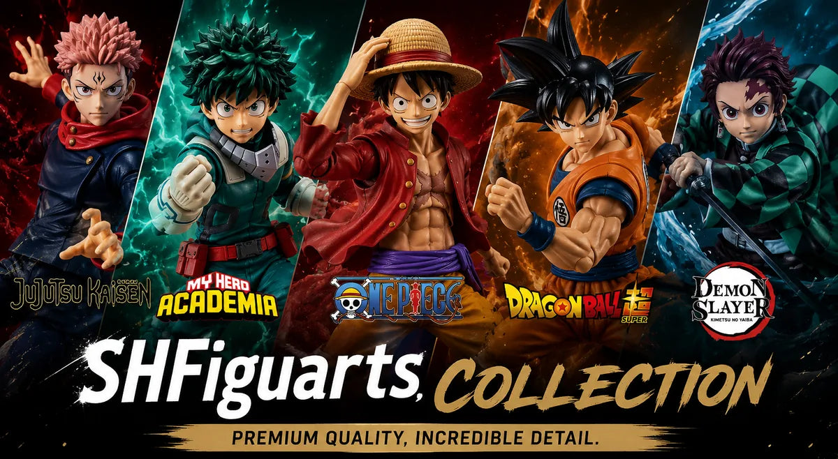 S.H.Figuarts collection. Premium quality, incredible detail.